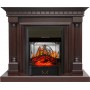Каминокомплект Dallas - Темный дуб с очагом Majestic FX M Black