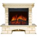 Каминокомплект Pierre Luxe LORD - Слоновая кость / Белый с очагом Jupiter FX New