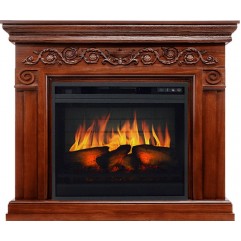 Каминокомплект Athena - Темный дуб с очагом Vision 23 EF LED 3D FX Каминокомплект Athena - Темный дуб с очагом Vision 23 EF LED 3D FX