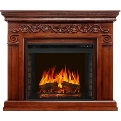 Каминокомплект Athena - Темный дуб с очагом Vision 23 EF LED FX Каминокомплект Athena - Темный дуб с очагом Vision 23 EF LED FX