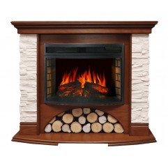 Каминокомплект Village - Орех с очагом Dioramic 25 LED FX Каминокомплект Village - Орех с очагом Dioramic 25 LED FX