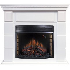 Каминокомплект Portland - Белый с очагом Dioramic 28 LED FX Каминокомплект Portland - Белый с очагом Dioramic 28 LED FX