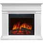 Каминокомплект Adagio - Белый с очагом Jupiter FX New Каминокомплект Adagio - Белый с очагом Jupiter FX New