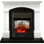 Каминокомплект Langford - Белый с черным с очагом Majestic FX M Black Каминокомплект Langford - Белый с черным с очагом Majestic FX M Black