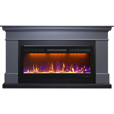 Каминокомплект California Graphite Grey 36/40 - Серый графит с очагом Crystal 40 RF