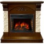 Каминокомплект Prague - Темный дуб/Сланец бежевый с очагом Dioramic 25 LED FX Каминокомплект Prague - Темный дуб/Сланец бежевый с очагом Dioramic 25 LED FX
