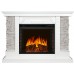 Каминокомплект Avignon - Белый / Сланец серый с очагом Vision 23 EF LED FX