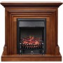Каминокомплект Bradford - Орех с очагом Fobos FX Black