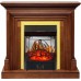 Каминокомплект Bradford - Орех с очагом Majestic FX M Brass