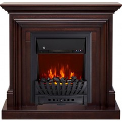 Каминокомплект Bradford - Темный дуб с очагом Aspen Black Каминокомплект Bradford - Темный дуб с очагом Aspen Black