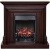 Каминокомплект Bradford - Темный дуб с очагом Fobos FX Black