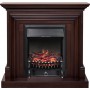 Каминокомплект Bradford - Темный дуб с очагом Fobos FX Black Каминокомплект Bradford - Темный дуб с очагом Fobos FX Black