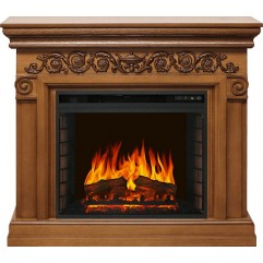 Каминокомплект Athena - Дуб с очагом Vision 23 EF LED FX