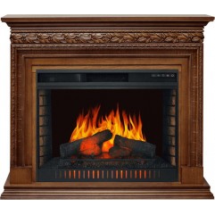 Каминокомплект Valletta - Орех (Ширина 1245 мм) с очагом Vision 30 EF LED FX Каминокомплект Valletta - Орех (Ширина 1245 мм) с очагом Vision 30 EF LED FX