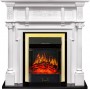 Каминокомплект Oxford - Белый с очагом Majestic FX Brass Каминокомплект Oxford - Белый с очагом Majestic FX Brass