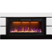 Каминокомплект Modern - Белый с черным (Глубина 300 мм) с очагом Crystal 36 RF
