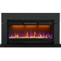 Каминокомплект Lindos Graphite Grey (Ширина 1470мм) с очагом Crystal 40 RF