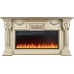 Каминокомплект London - Слоновая кость с патиной (Ширина 1490 мм)  с очагом Vision 42 LED