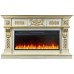 Каминокомплект Corsica - Слоновая кость с патиной (Ширина 1500 мм) с очагом Vision 42 LED