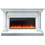 Каминокомплект Sicilia - Белый (Ширина 1530мм) с очагом Vision 42 LED Каминокомплект Sicilia - Белый (Ширина 1530мм) с очагом Vision 42 LED