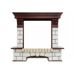 Портал Pierre Luxe - Темный дуб / Белый (Высота 1040мм) Портал Pierre Luxe - Темный дуб / Белый (Высота 1040мм)