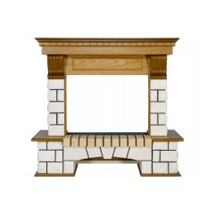 Портал Pierre Luxe - Белый / Дуб