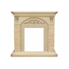 Портал Bern Сланец крупный бежевый / Алебастр темная патина Портал Bern Сланец крупный бежевый / Алебастр темная патина