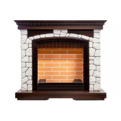 Портал Glasgow - Темный дуб/Белый (Высота 1080 мм) Портал Glasgow - Темный дуб/Белый (Высота 1080 мм)