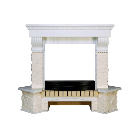 Портал Pierre Luxe угловой - Белый / Сланец белый