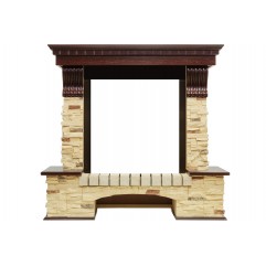 Портал Pierre Luxe - Темный дуб / Сланец