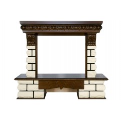 Pierre Luxe LORD - Темный дуб / Белый Pierre Luxe LORD - Темный дуб / Белый