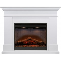 Каминокомплект California - Алебастр (Высота 1005мм) с очагом Symphony 26'' DF2608-INT Каминокомплект California - Алебастр (Высота 1005мм) с очагом Symphony 26'' DF2608-INT