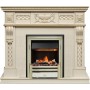 Каминокомплект Corsica - Слоновая кость с патиной (Ширина 1100) с очагом Cavendish Каминокомплект Corsica - Слоновая кость с патиной (Ширина 1100) с очагом Cavendish