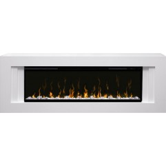 Каминокомплект Line - Белый с очагом Ignite XLF50 Каминокомплект Line - Белый с очагом Ignite XLF50