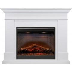 Каминокомплект California - Белый (Высота 1005мм) с очагом Symphony 26'' DF2608-INT Каминокомплект California - Белый (Высота 1005мм) с очагом Symphony 26'' DF2608-INT