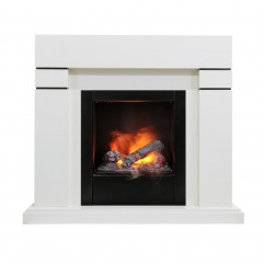 Каминокомплект Lindos - Белый с очагом Engine 56-400 Каминокомплект Lindos - Белый с очагом Engine 56-400
