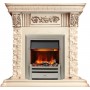 Каминокомплект Luxemburg (каменный) - Сланец/Cлоновая кость с патиной с очагом Chesford Каминокомплект Luxemburg (каменный) - Сланец/Cлоновая кость с патиной с очагом Chesford