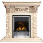 Каминокомплект Luxemburg (каменный) - Сланец/Cлоновая кость с патиной с очагом Flagstaff Каминокомплект Luxemburg (каменный) - Сланец/Cлоновая кость с патиной с очагом Flagstaff
