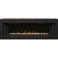 Каминокомплект Line - Черный с очагом Ignite XLF50 Каминокомплект Line - Черный с очагом Ignite XLF50