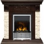 Каминокомплект Luxemburg (каменный) - Сланец/Темный дуб с очагом Flagstaff Каминокомплект Luxemburg (каменный) - Сланец/Темный дуб с очагом Flagstaff