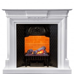 Каминокомплект Chelsea - Белый (Ширина 1080см) с очагом Cassette 400 NH Каминокомплект Chelsea - Белый (Ширина 1080см) с очагом Cassette 400 NH