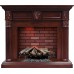 Каминокомплект Sheffield - Темная вишня с очагом Silverton