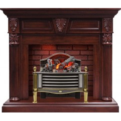 Каминокомплект Sheffield - Темная вишня с очагом Rothesay Каминокомплект Sheffield - Темная вишня с очагом Rothesay