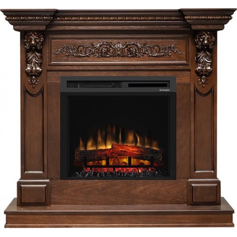 Каминокомплект Lancaster - Темный дуб с очагом XHD23L-INT