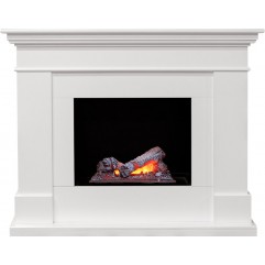 Каминокомплект California - Белый (Глубина 380) с очагом Cassette 400 NH Каминокомплект California - Белый (Глубина 380) с очагом Cassette 400 NH