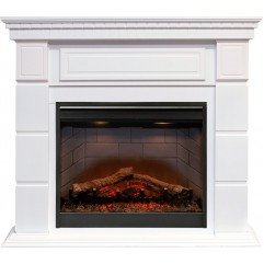 Каминокомплект Portland - Белый с очагом Symphony 26'' DF2608-INT Каминокомплект Portland - Белый с очагом Symphony 26'' DF2608-INT