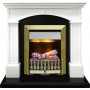 Каминокомплект Langford - Белый с черным с очагом Danville Antique Brass FB2 Каминокомплект Langford - Белый с черным с очагом Danville Antique Brass FB2