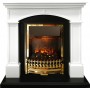 Каминокомплект Langford - Белый с черным с очагом Atherton Каминокомплект Langford - Белый с черным с очагом Atherton