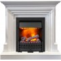 Каминокомплект Bradford - Белый с очагом Danville Black FB2 Каминокомплект Bradford - Белый с очагом Danville Black FB2