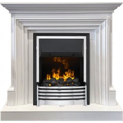 Каминокомплект Bradford - Белый с очагом Flagstaff Каминокомплект Bradford - Белый с очагом Flagstaff